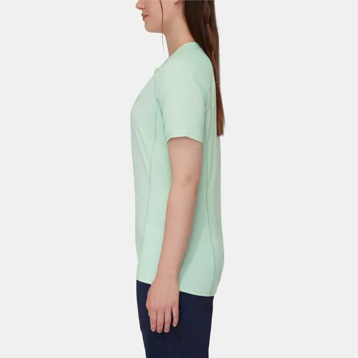 Tops Women Mammut Selun FL TShirt Logo Neo Mint Tops Women Mammut Selun FL TShirt Logo Neo Mint