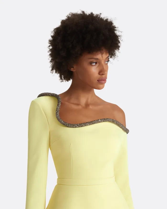 Tops Women Safiyaa Aime Pale Yellow Top Pale Yellow