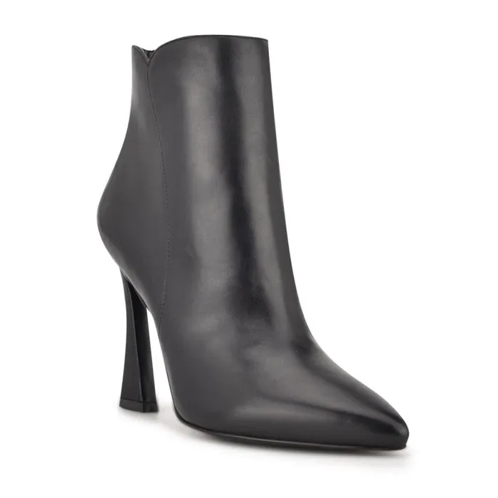 Torrie Dress Booties Black Leather Women Nine West Boots and Booties Torrie Dress Booties Black Leather Women Nine West Boots and Booties