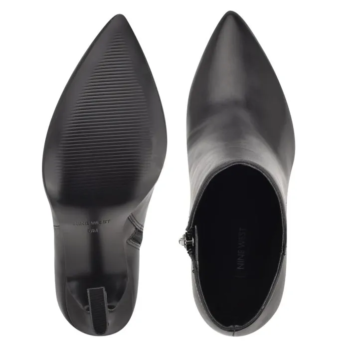 Torrie Dress Booties Black Leather Women Nine West Boots and Booties Torrie Dress Booties Black Leather Women Nine West Boots and Booties