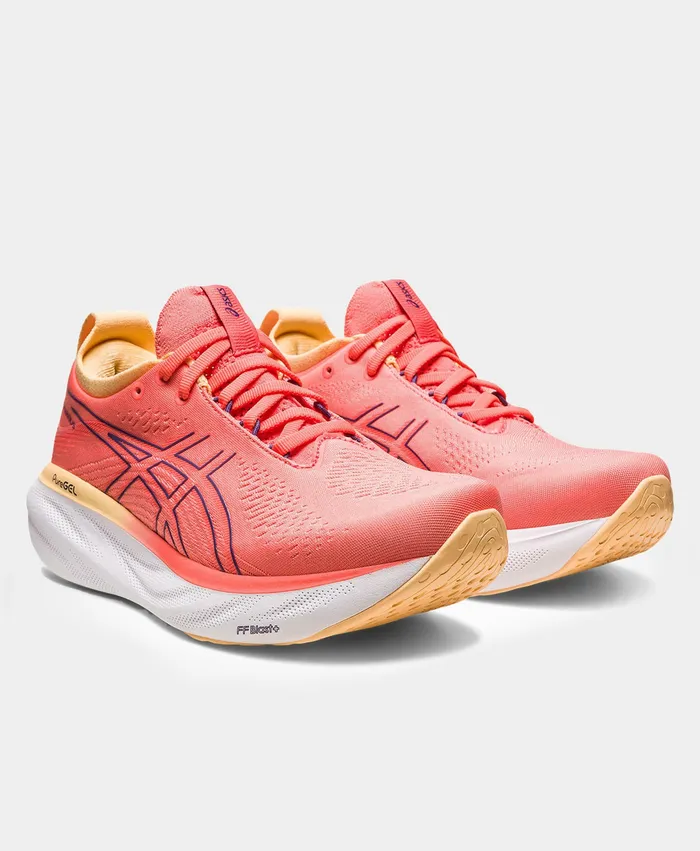 Trainers Sweaty Betty Women Asics Gel Nimbus 25 Papaya Violetquartz