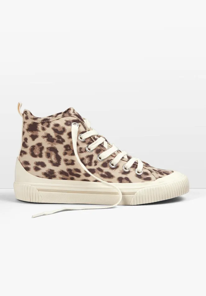Trainers Women Hush Skye Hi Top Trainers Leopard