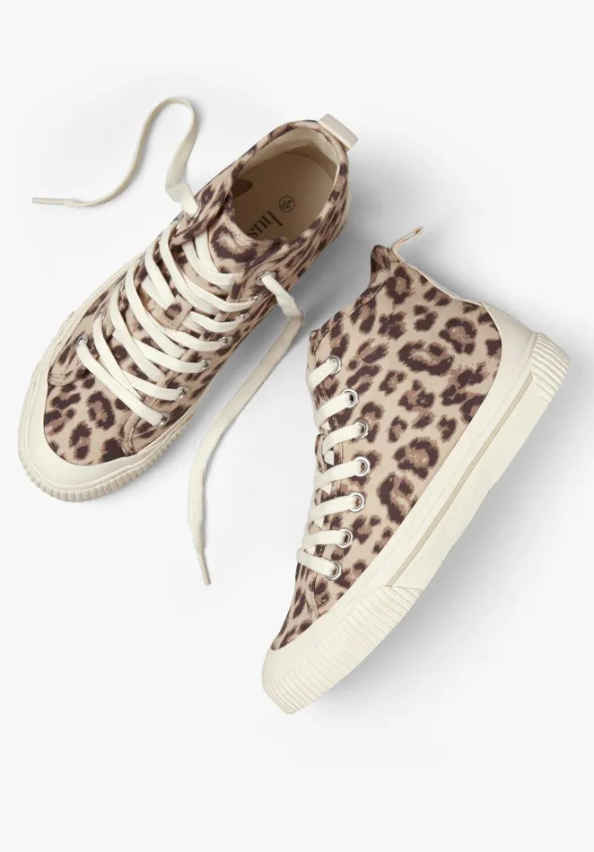 Trainers Women Hush Skye Hi Top Trainers Leopard