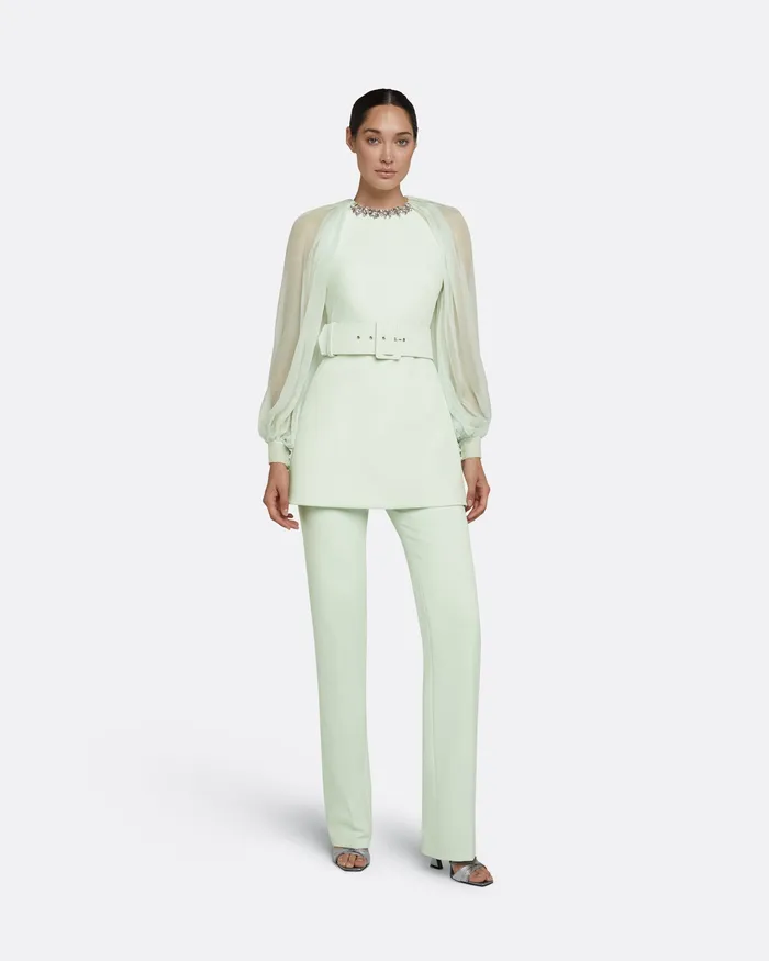 Trousers Goldie Spearmint Trousers Spearmint Safiyaa Women