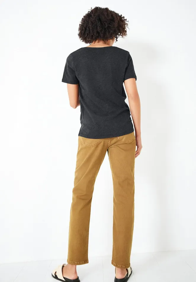 Trousers Women Hush Cyrus Straight Leg Chinos Hazelnut