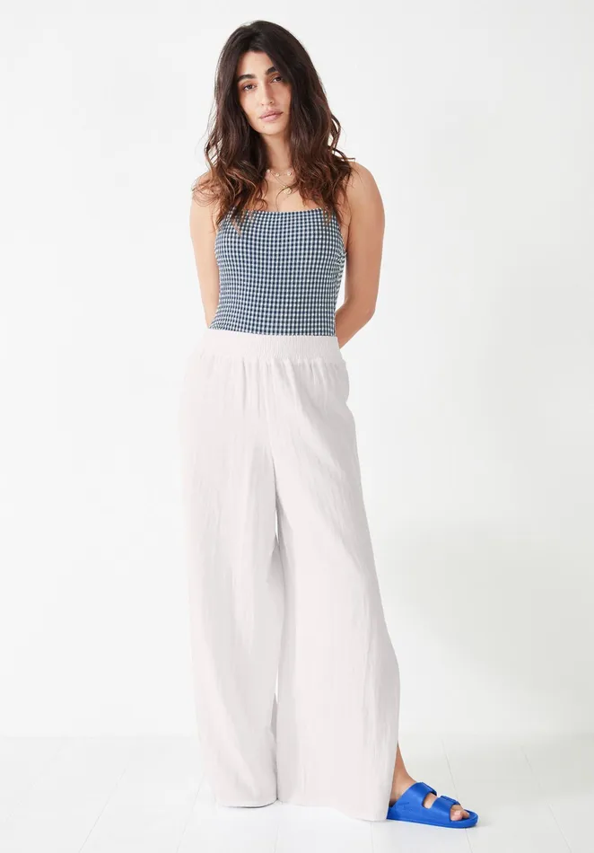 Trousers Women Hush Mira Beach Trousers White