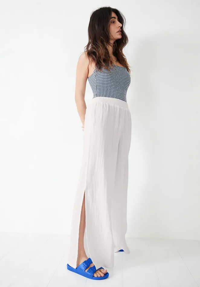 Trousers Women Hush Mira Beach Trousers White