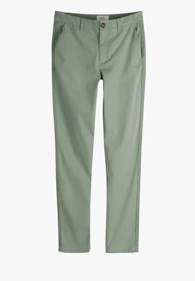 Trousers Women Hush StretchCotton Girlfriend Chinos Washed Green