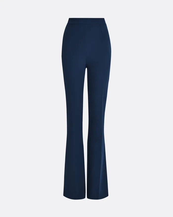Trousers Women Safiyaa Alexa Ink Blue Trousers Ink Blue