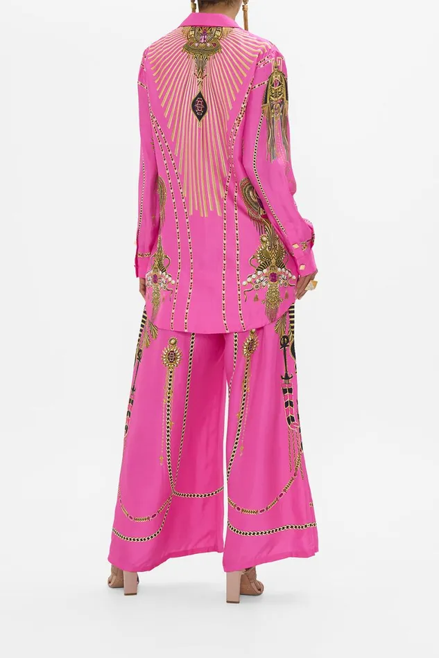 TUCK FRONT PANT SONG OF THE SCARAB Song Of The Scarab Womens Camilla Pants