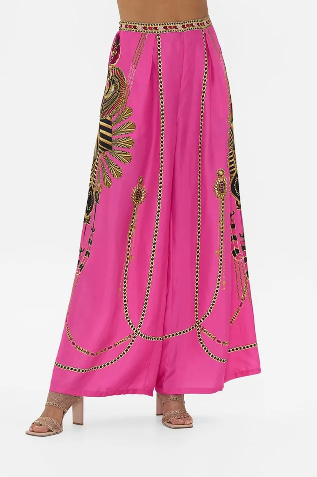 TUCK FRONT PANT SONG OF THE SCARAB Song Of The Scarab Womens Camilla Pants
