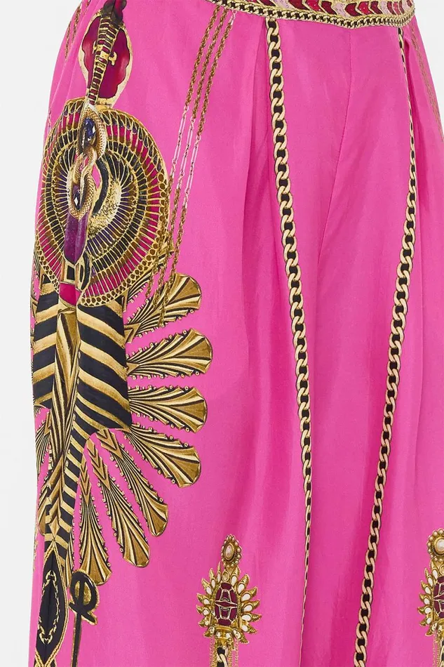 TUCK FRONT PANT SONG OF THE SCARAB Song Of The Scarab Womens Camilla Pants