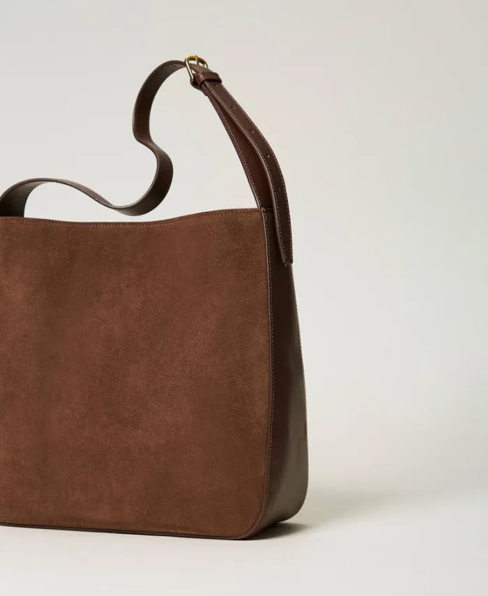 Twinset Hobo Bags Chelsea Leather Hobo Bag Dark Chocolate Brown 8211 Bags