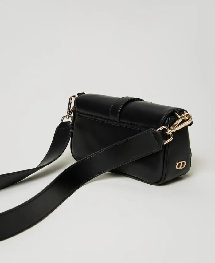 Twinset Shoulder Bags Shoulder Bag With Quilted Pockets Black 8211 Bags