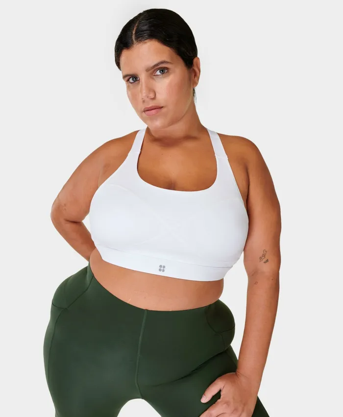 Underwear Power Medium Support Sports Bra White 8211 Sweaty Betty Women