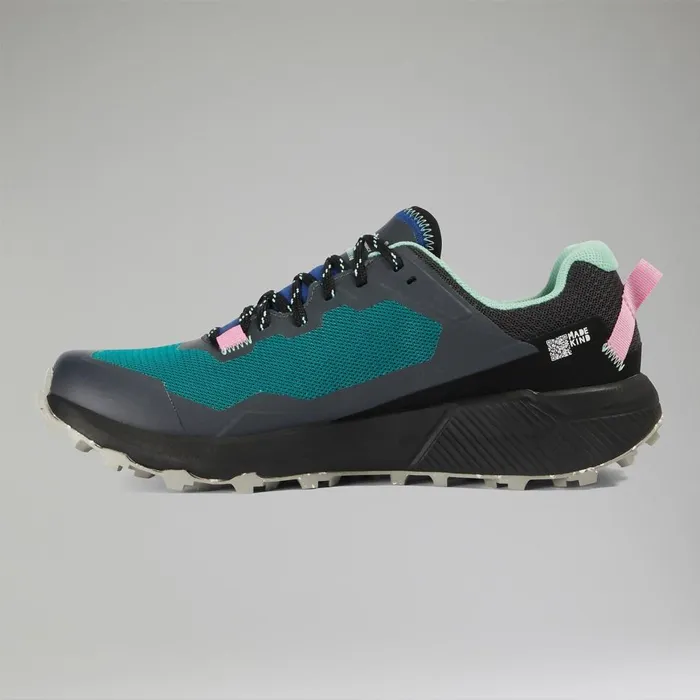 Walking Shoes Women Berghaus Revolute Active Shoe 8211 BlackDark Turquoise