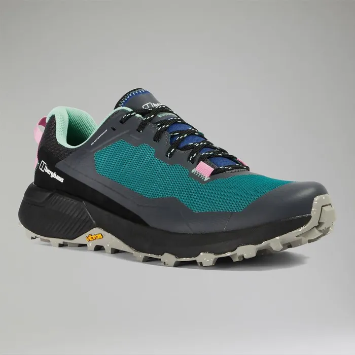 Walking Shoes Women Berghaus Revolute Active Shoe 8211 BlackDark Turquoise