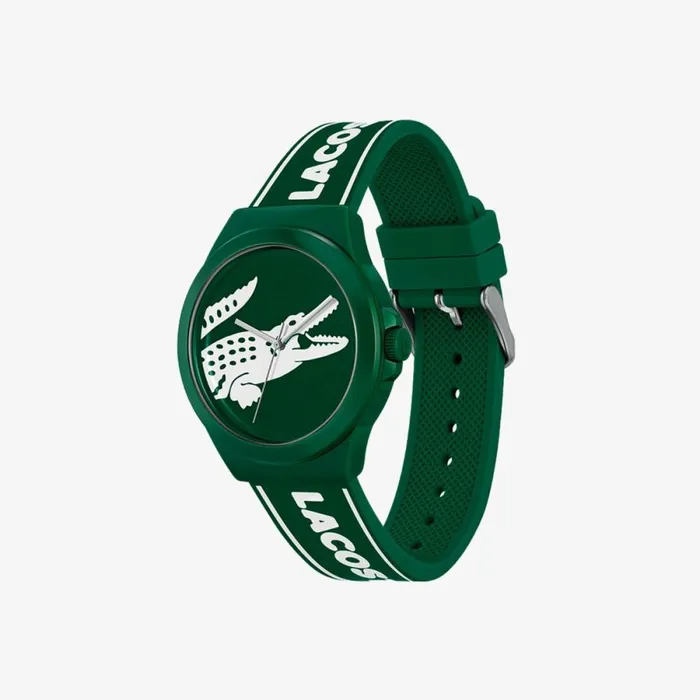 Watches Men Lacoste Men039s Neocroc Green Silicone Watch Without Color 000