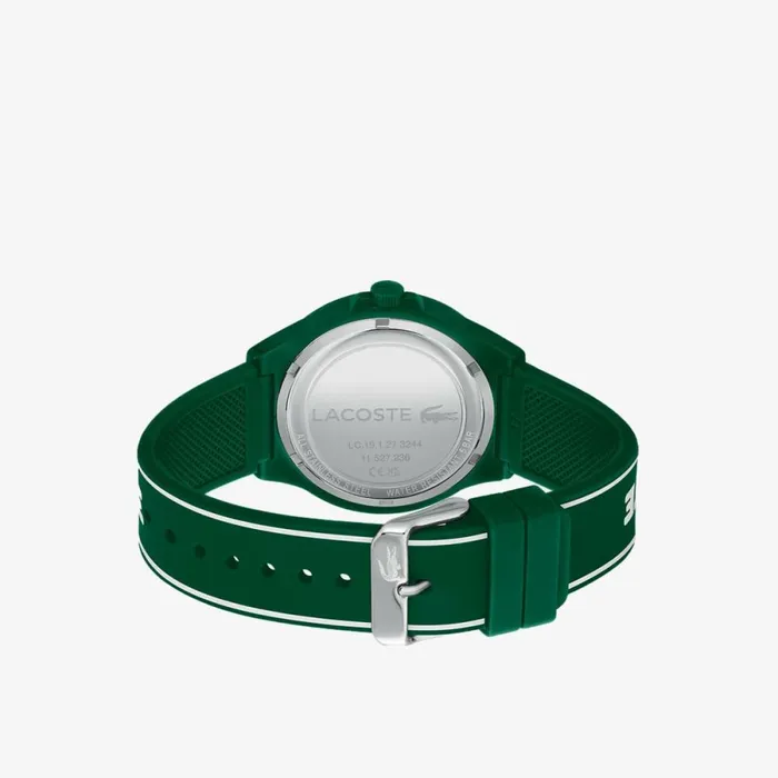 Watches Men Lacoste Men039s Neocroc Green Silicone Watch Without Color 000