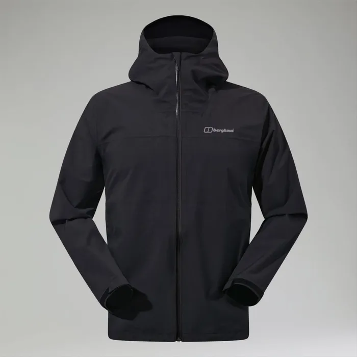 Waterproof Men Berghaus Arnaby Hooded Waterproof Jacket Black Waterproof Men Berghaus Arnaby Hooded Waterproof Jacket Black