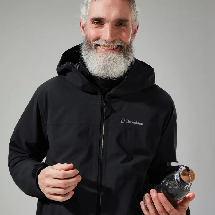 Waterproof Men Berghaus Arnaby Hooded Waterproof Jacket Black Waterproof Men Berghaus Arnaby Hooded Waterproof Jacket Black