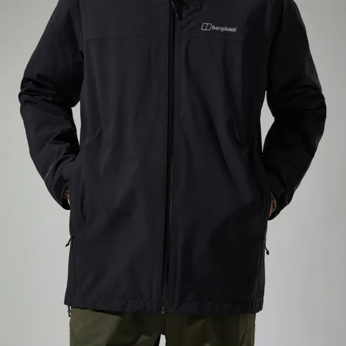 Waterproof Men Berghaus Arnaby Hooded Waterproof Jacket Black Waterproof Men Berghaus Arnaby Hooded Waterproof Jacket Black