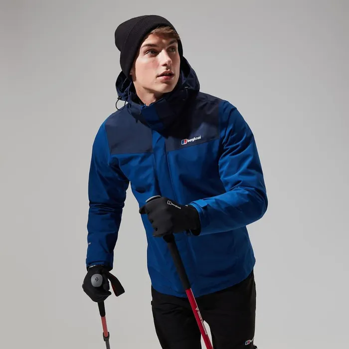 Waterproof Men Berghaus Hillwalker InterActive Jacket 8211 BlueDark Blue