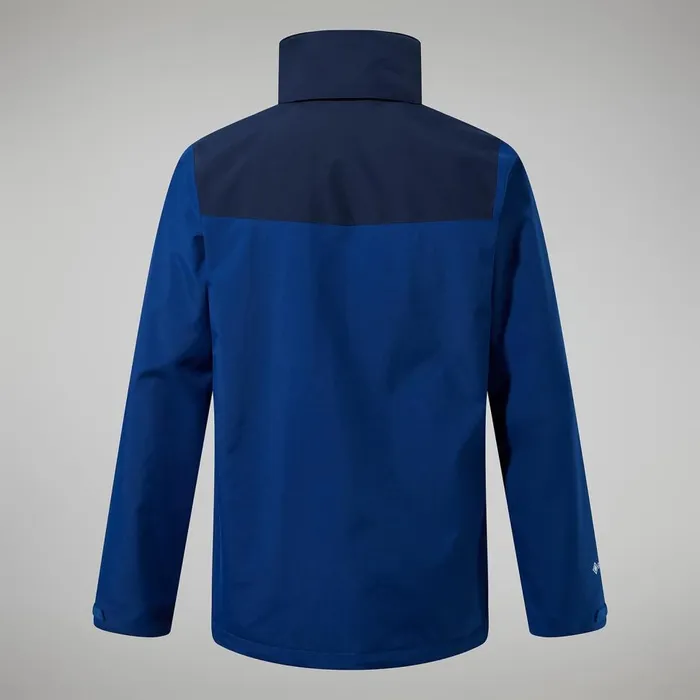 Waterproof Men Berghaus Hillwalker InterActive Jacket 8211 BlueDark Blue