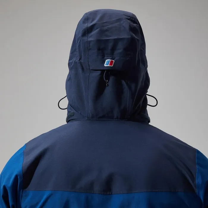 Waterproof Men Berghaus Hillwalker InterActive Jacket 8211 BlueDark Blue