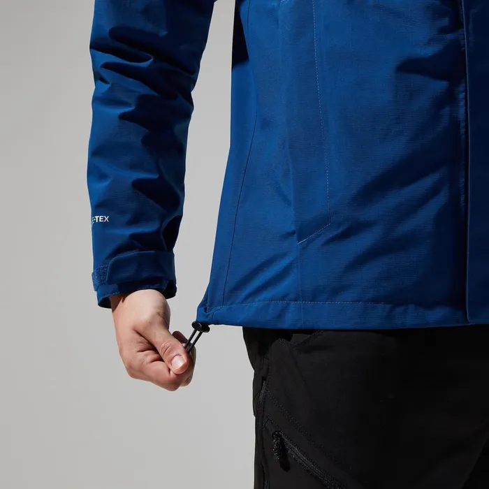 Waterproof Men Berghaus Hillwalker InterActive Jacket 8211 BlueDark Blue