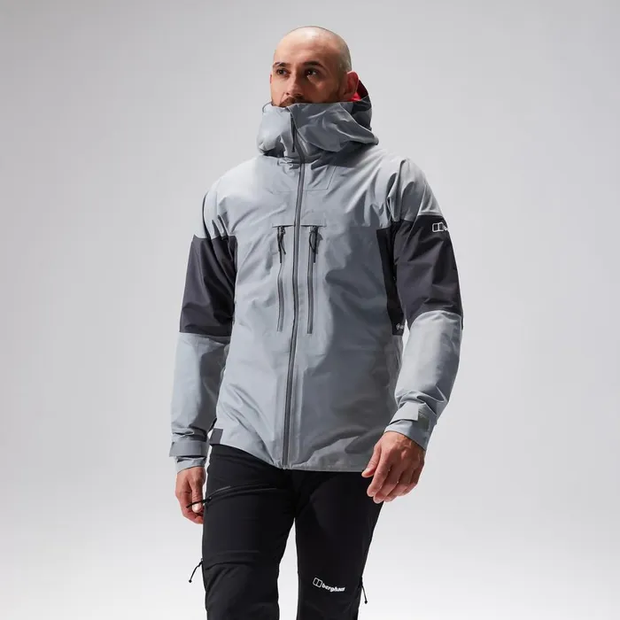 Waterproof Men Berghaus MTN Guide Alpine Pro Jacket 8211 Grey