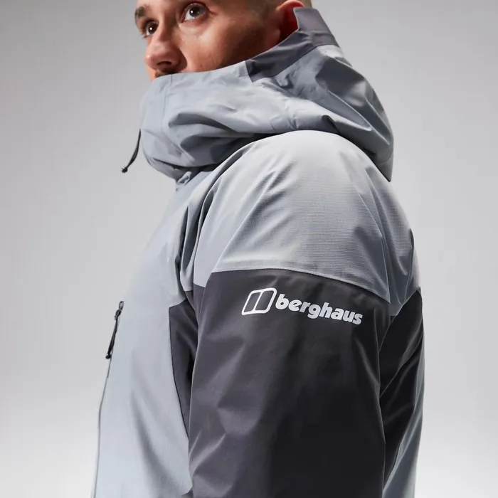 Waterproof Men Berghaus MTN Guide Alpine Pro Jacket 8211 Grey