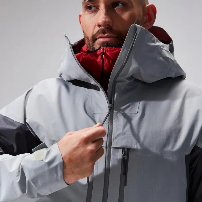 Waterproof Men Berghaus MTN Guide Alpine Pro Jacket 8211 Grey