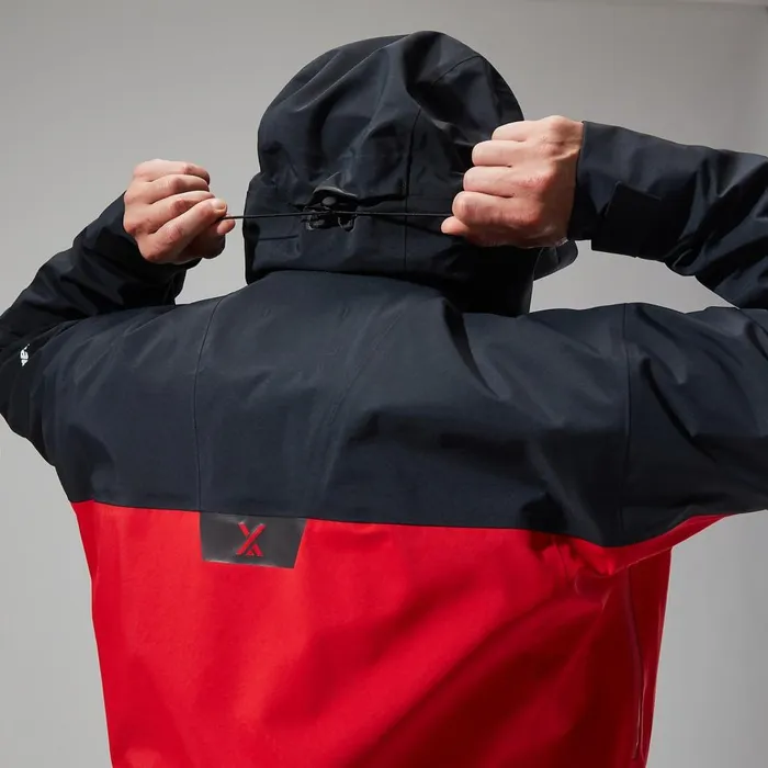 Waterproof Men Berghaus MTN Seeker GTX Jacket 8211 BlackRed