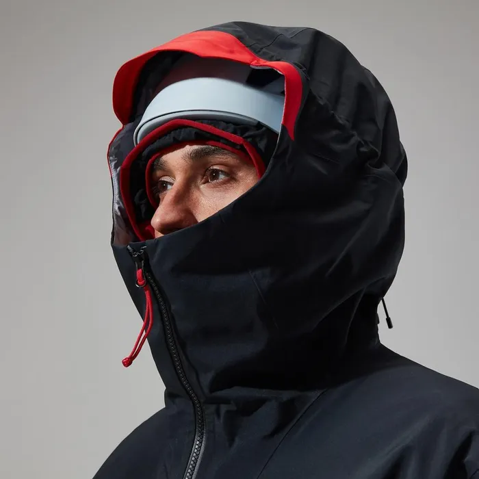 Waterproof Men Berghaus MTN Seeker GTX Jacket 8211 BlackRed