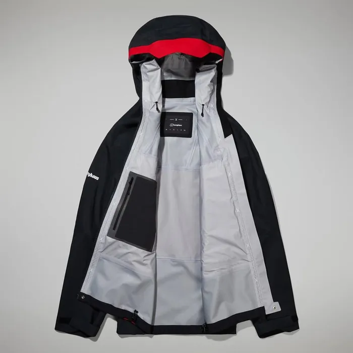 Waterproof Men Berghaus MTN Seeker GTX Jacket 8211 BlackRed