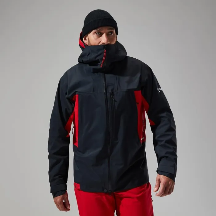 Waterproof Men Berghaus MTN Seeker GTX Jacket 8211 BlackRed