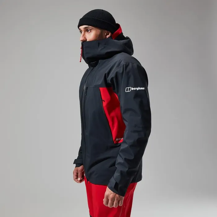 Waterproof Men Berghaus MTN Seeker GTX Jacket 8211 BlackRed