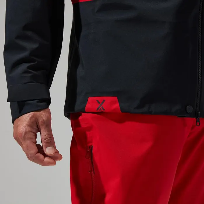 Waterproof Men Berghaus MTN Seeker GTX Jacket 8211 BlackRed