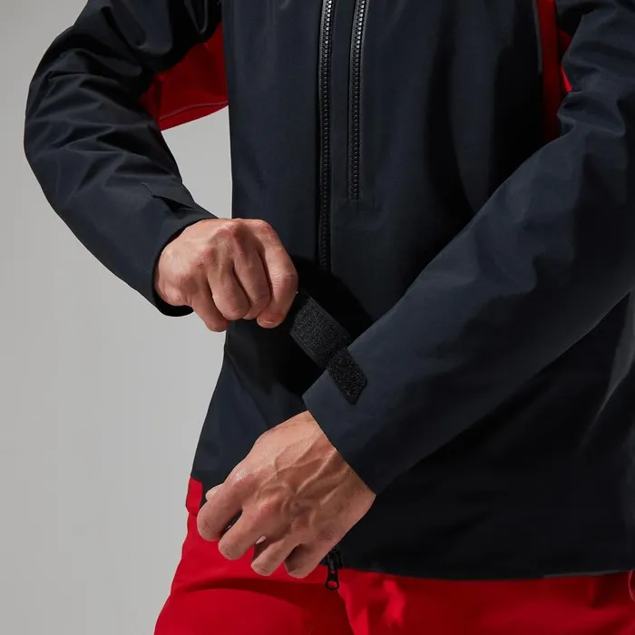 Waterproof Men Berghaus MTN Seeker GTX Jacket 8211 BlackRed