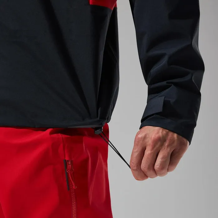 Waterproof Men Berghaus MTN Seeker GTX Jacket 8211 BlackRed