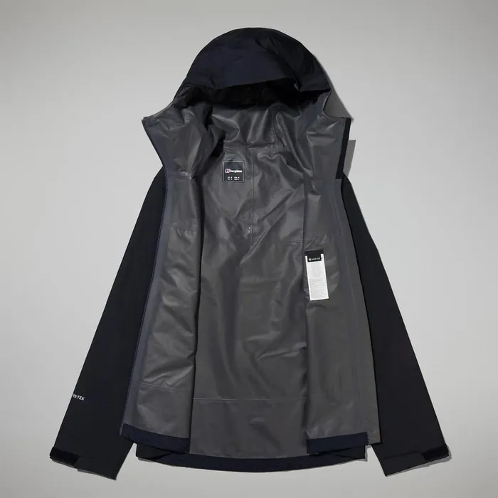 Waterproof Men Berghaus Paclite Dynak Jacket 8211 Black
