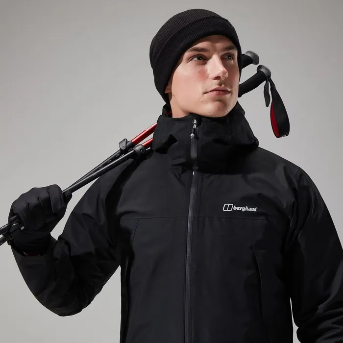 Waterproof Men Berghaus Paclite Dynak Jacket 8211 Black