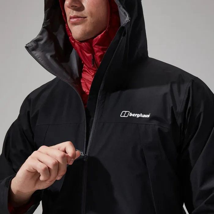 Waterproof Men Berghaus Paclite Dynak Jacket 8211 Black