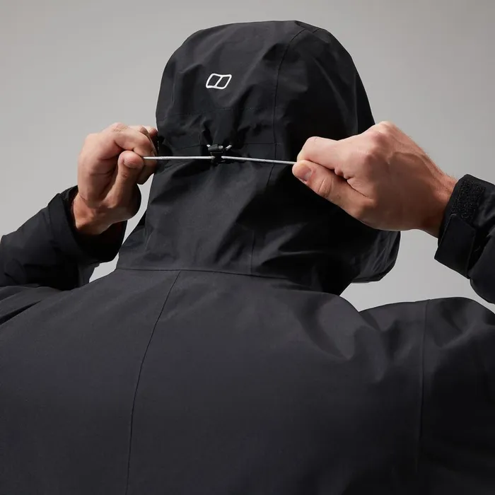 Waterproof Men Berghaus Paclite Dynak Jacket 8211 Black