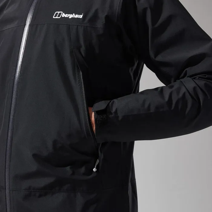 Waterproof Men Berghaus Paclite Dynak Jacket 8211 Black