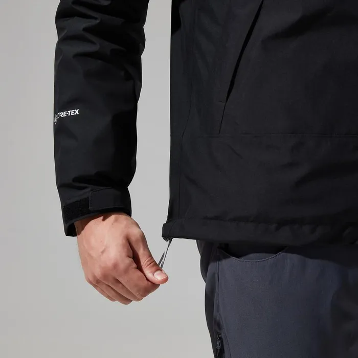 Waterproof Men Berghaus Paclite Dynak Jacket 8211 Black