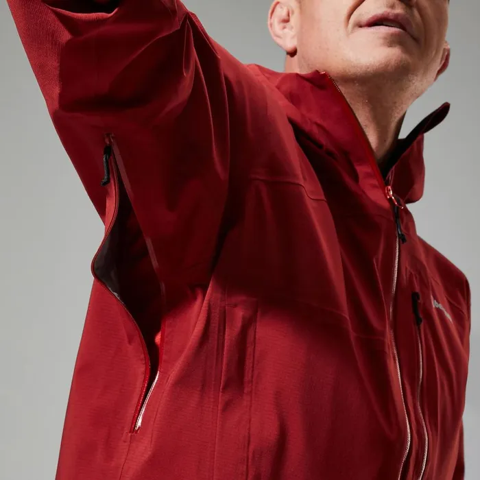 Waterproof Men Berghaus Truda Flex Waterproof Jacket 8211 Red