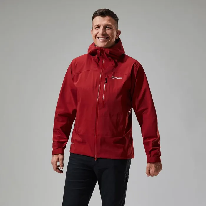 Waterproof Men Berghaus Truda Flex Waterproof Jacket 8211 Red