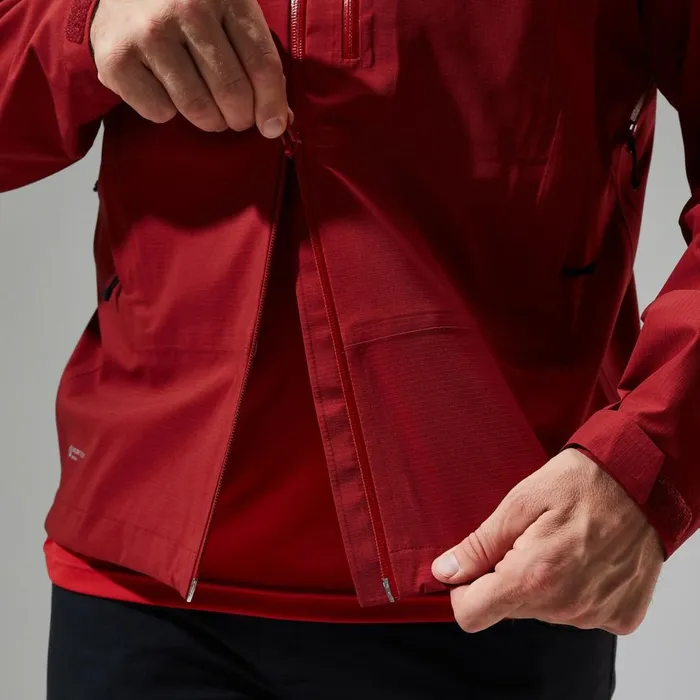 Waterproof Men Berghaus Truda Flex Waterproof Jacket 8211 Red
